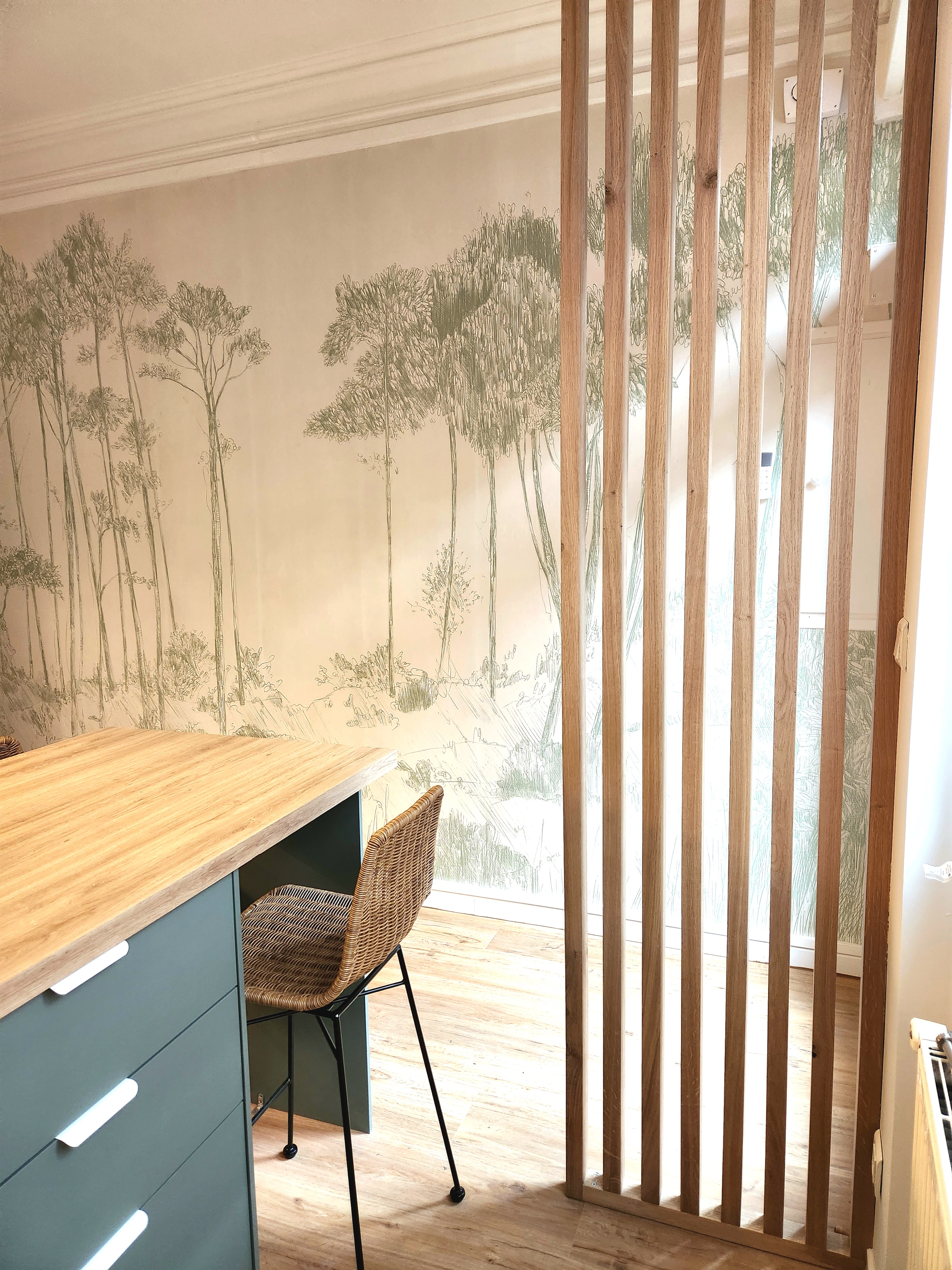 Cuisine verte et bois — book Atelier M